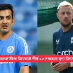 আন্তর্জাতিক ক্রিকেটে শীর্ষ ১০ সবচেয়ে ঘৃণ্য ক্রিকেটার