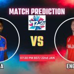 ভারত বনাম ইংল্যান্ড ম্যাচ প্রেডিকশন: IND vs ENG, 1st T20I ম্যাচ, বিশ্লেষণ ও পিচ রিপোর্ট – আজকের ম্যাচে কে জিতবে?