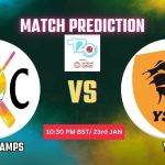 GC vs YSS ম্যাচ প্রেডিকশন: গ্লোবাল চ্যাম্পস বনাম YSSC, 38th T20 ম্যাচের বিবরণ – আজকের ম্যাচে কে জিতবে?