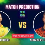 JSK vs SEC ম্যাচ প্রেডিকশন: জোবার্গ সুপার কিংস বনাম সানরাইজার্স ইস্টার্ন কেপ, 22nd T20 ম্যাচ, বিশ্লেষণ ও পিচ রিপোর্ট – আজকের ম্যাচে কে জিতবে?