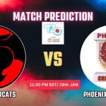 THN vs PC ম্যাচ প্রেডিকশন: থান্ডারক্যাটস বনাম ফিনিক্স ক্রিকেটার্স, 48th T20 ম্যাচের বিবরণ – আজকের ম্যাচে কে জিতবে?