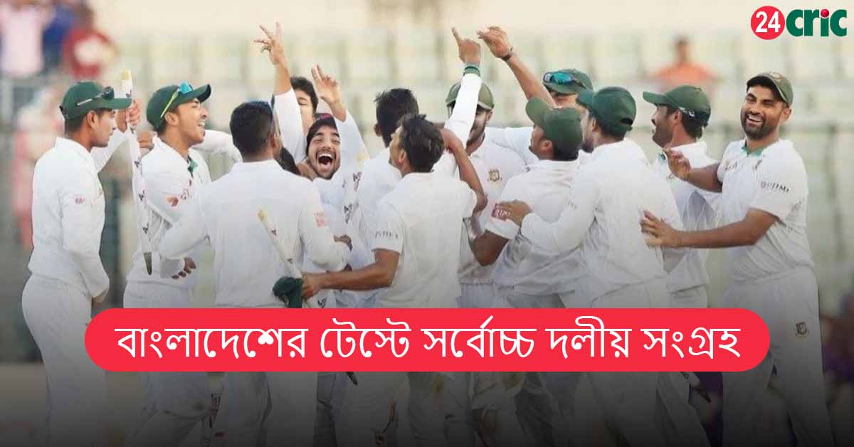 বাংলাদেশের টেস্টে সর্বোচ্চ দলীয় সংগ্রহ