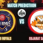 DR vs GSA ম্যাচ প্রেডিকশন: দিল্লি রয়্যালস বনাম গুজরাট স্যাম্প আর্মি, ১১ম T20 ম্যাচ, বিবরণ ও স্কোরকার্ড – আজকের ম্যাচে কে জিতবে?