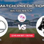 LEX vs SBS ম্যাচ প্রেডিকশন: লেক্সাস বনাম এসবিএস সিসি, ৪র্থ T20 ম্যাচ, বিবরণ ও স্কোরকার্ড – আজকের ম্যাচে কে জিতবে?