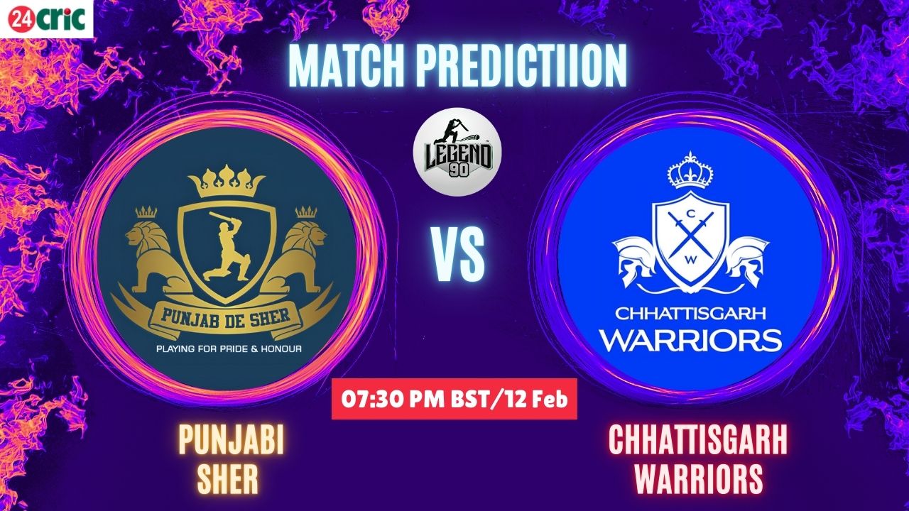 PNS vs CW ম্যাচ প্রেডিকশন পাঞ্জাবি শের বনাম ছত্তিশগড় ওয়ারিয়র্স, ১৩তম T20