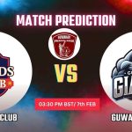 NYC vs GUG ম্যাচ প্রেডিকশন: 91 ইয়ার্ড ক্লাব বনাম গুয়াহাটি জায়ান্টস, 22nd T20 ম্যাচের বিবরণ & স্কোরকার্ড– আজকের ম্যাচে কে জিতবে?