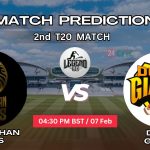 RK vs DG ম্যাচ প্রেডিকশন: রাজস্থান কিংস বনাম দুবাই জায়ান্টস, ২য় T20 ম্যাচ, বিবরণ ও স্কোরকার্ড – আজকের ম্যাচে কে জিতবে?