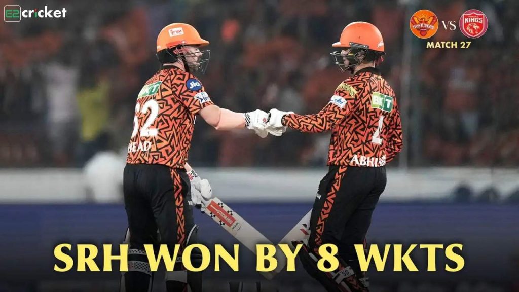 Hyderabad incredible win over Punjab Kings' 245 runs