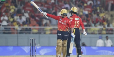 Punjab's Priyansh Arya races to second century of 2025 IPL