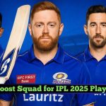 MI Boost Squad for IPL 2025 Playoffs with Bairstow, Gleeson & Asalanka!
